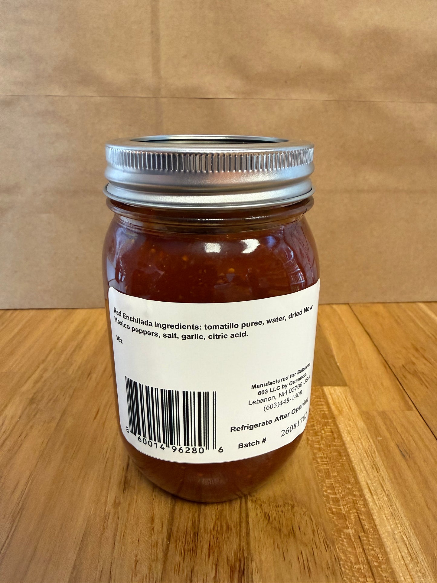 Red Enchilada Sauce - Gusanoz