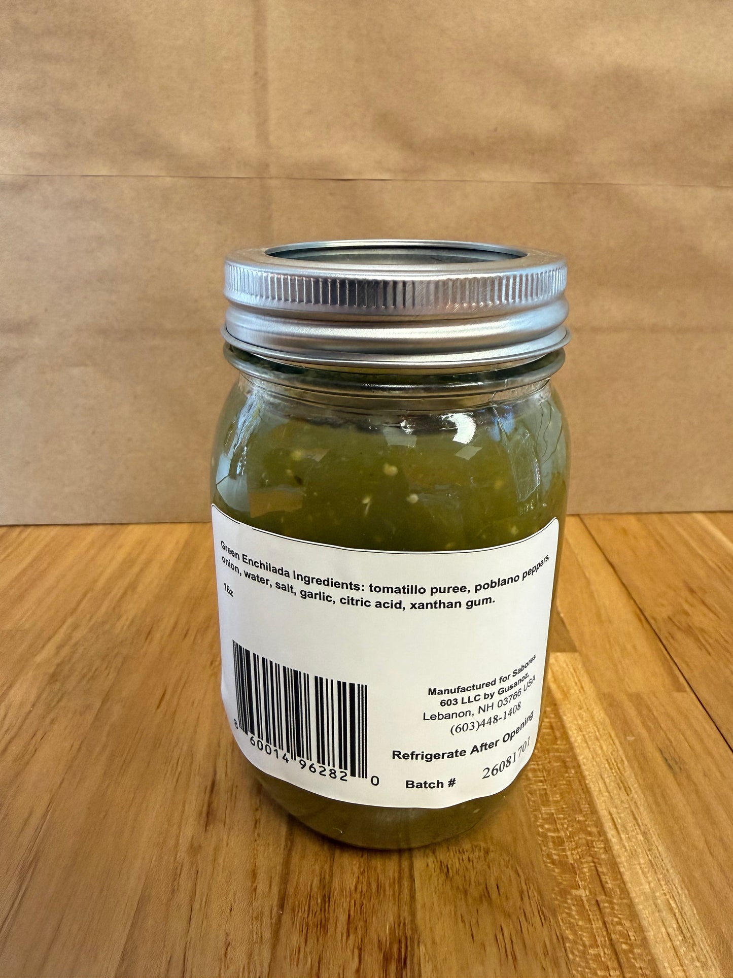 Green Enchilada Sauce - Gusanoz