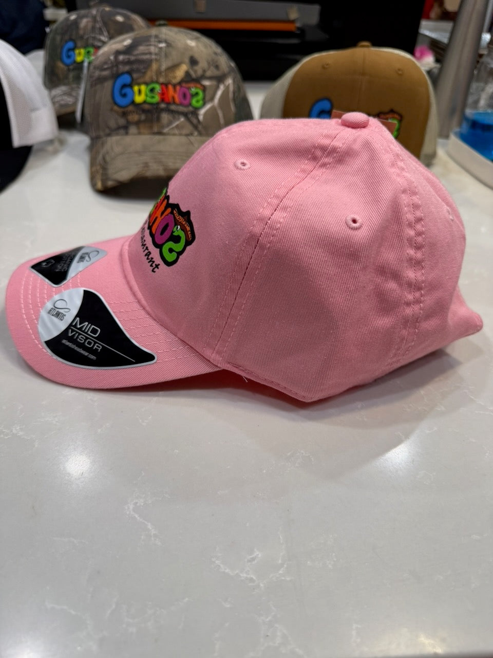 Pink 100% Cotton Sustainable Hat Gusanoz
