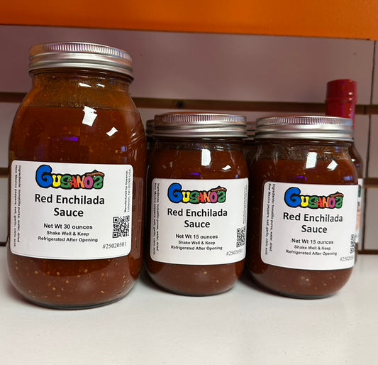 Red Enchilada Sauce - Gusanoz