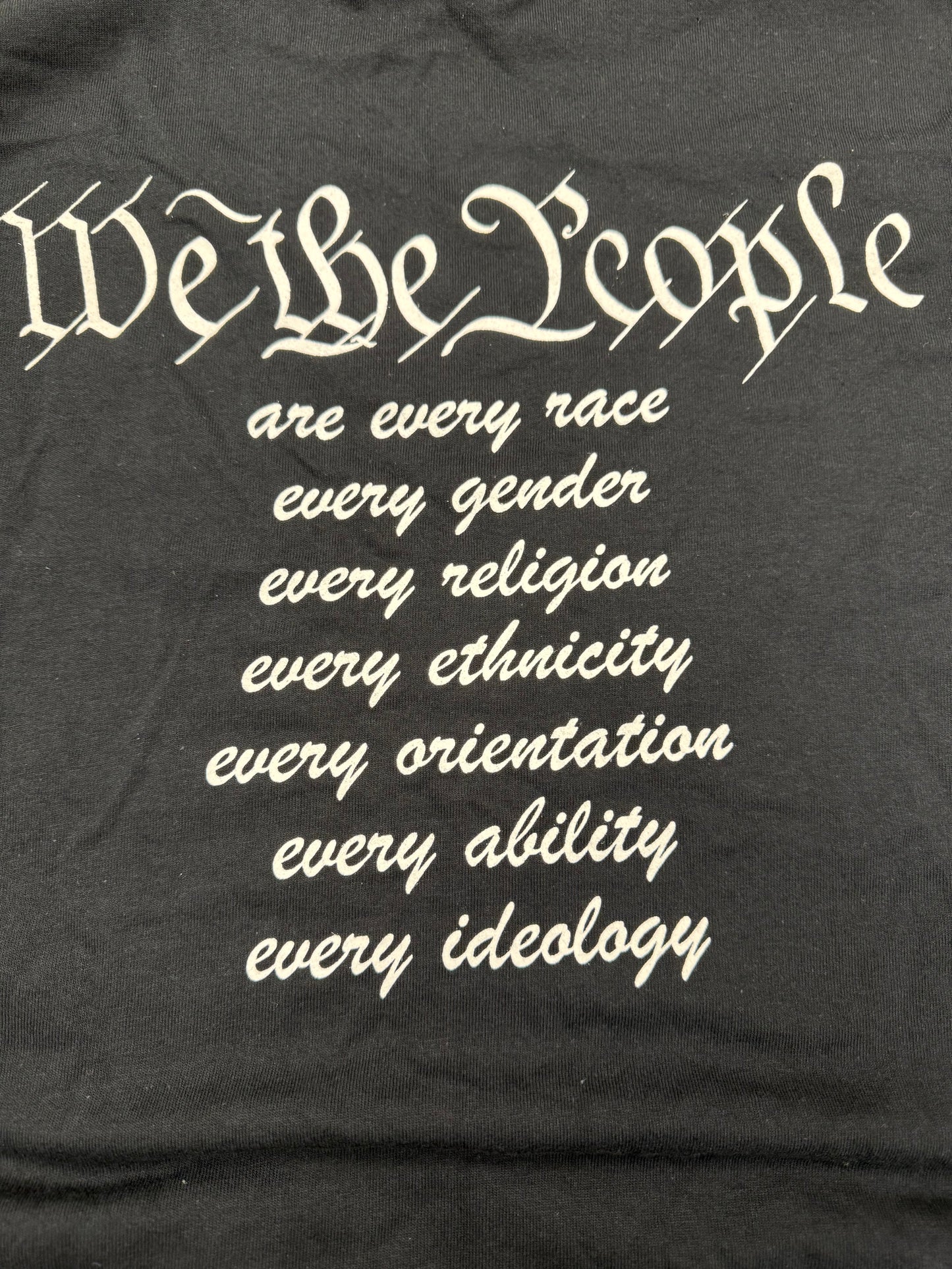 Gusanoz We The People T-Shirt Black