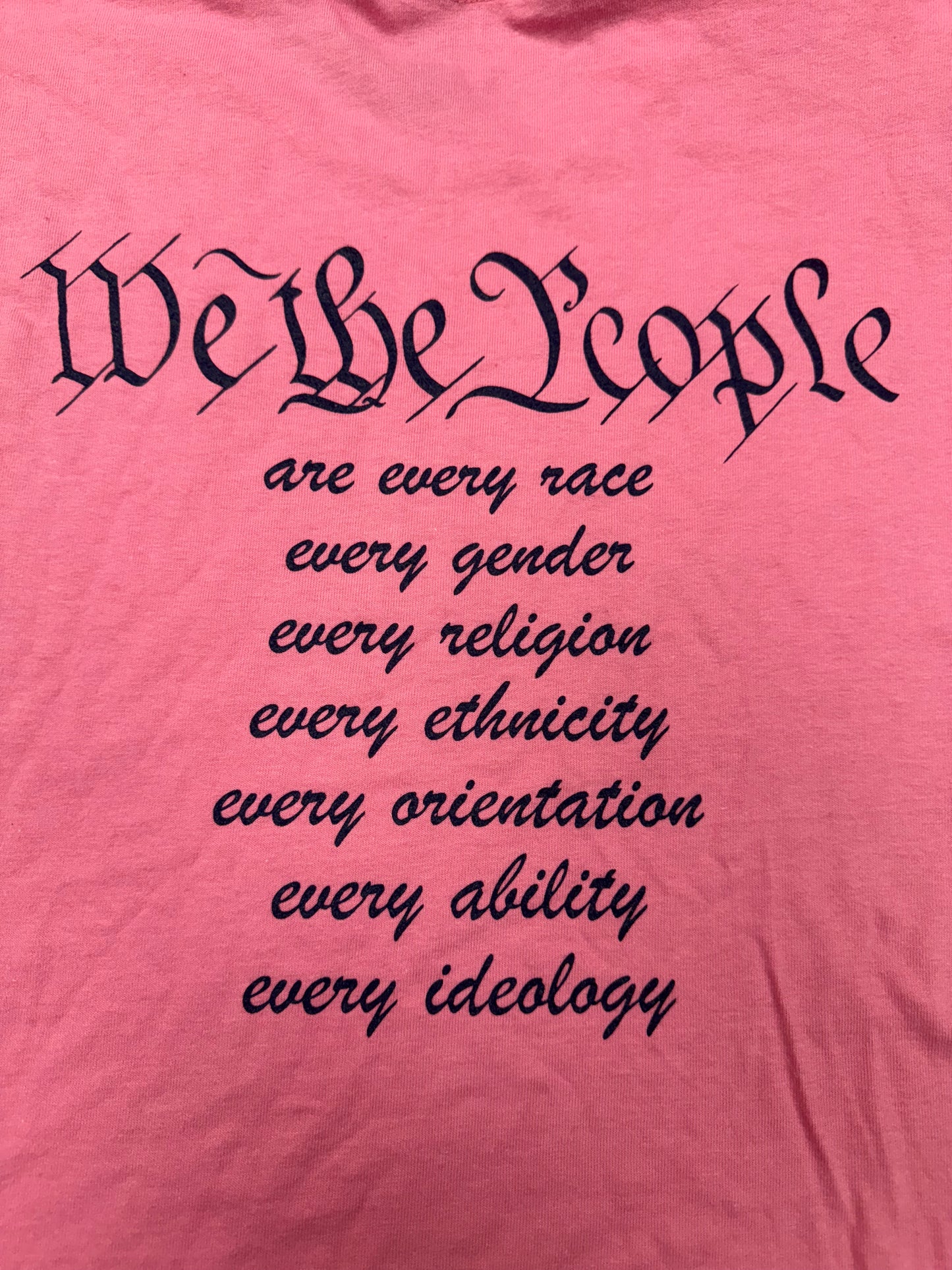 Gusanoz We The People T-Shirt Pink