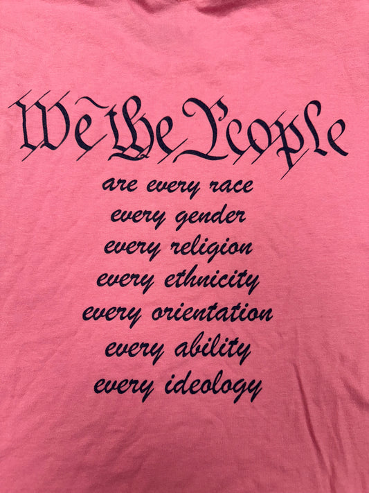 Gusanoz We The People T-Shirt Pink