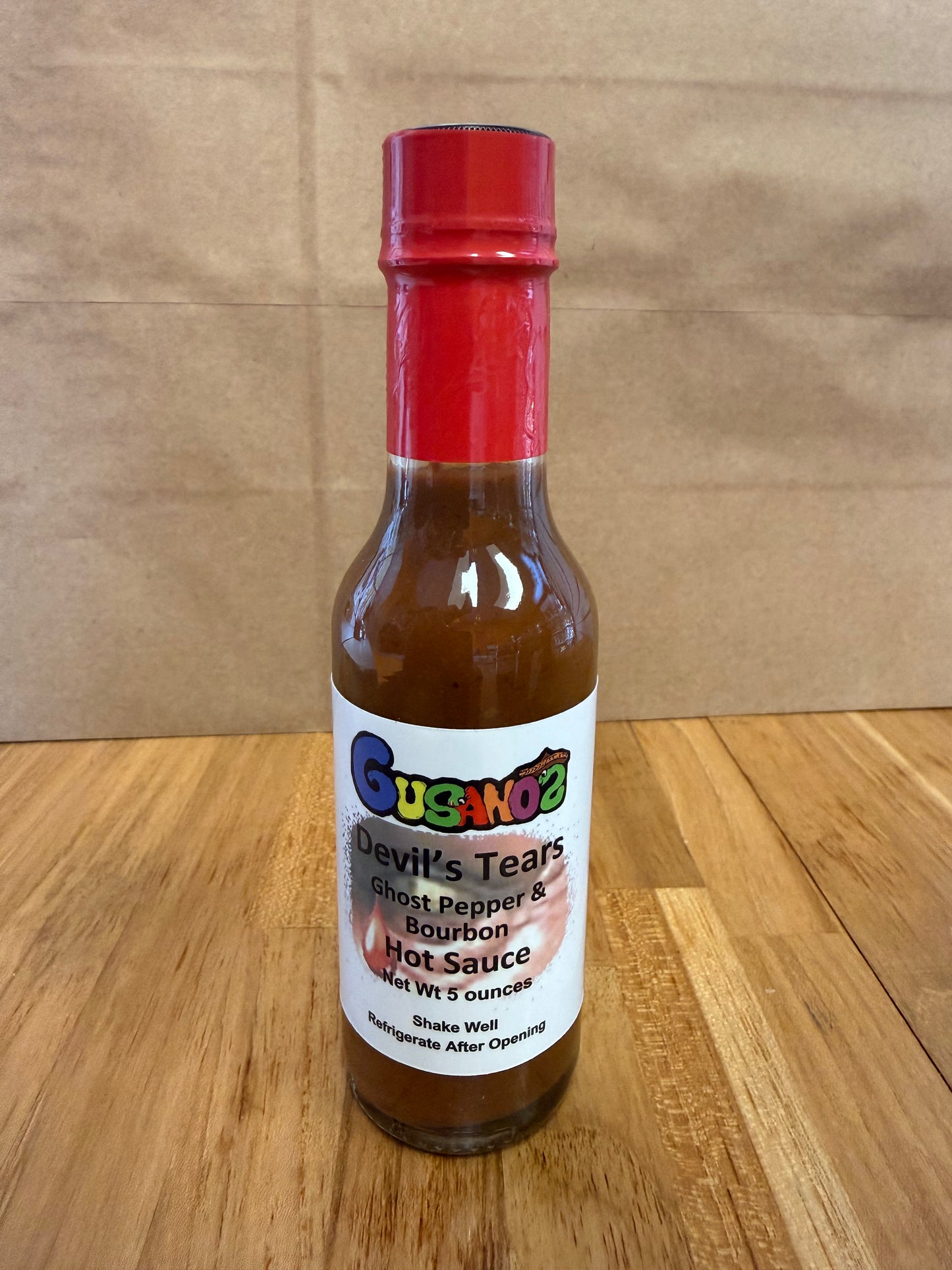 Devil's Tears Ghost Pepper & Bourbon Hot Sauce