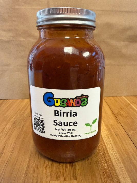 Birria Sauce 32 Ounce Jar - Gusanoz