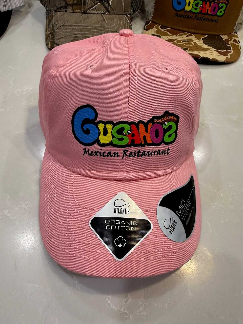Pink 100% Cotton Sustainable Hat Gusanoz