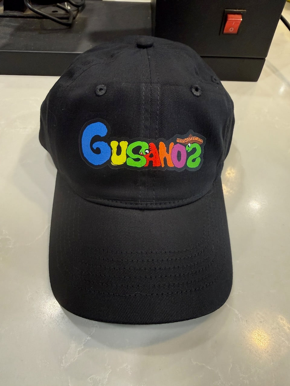 Black 100% Cotton Sustainable Hat Gusanoz