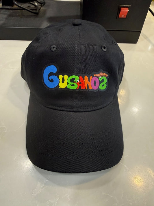 Black 100% Cotton Sustainable Hat Gusanoz